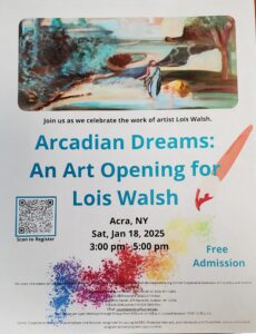 Arcadian Dreams_ An Art Opening for Lois Walsh